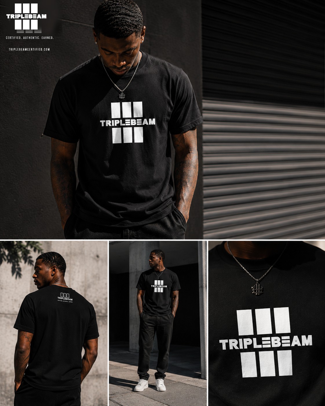 Triplebeam Certified flagship apparel campaign